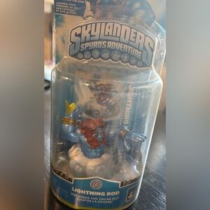 Skylanders Lightning Rod Figure - Blue & Red Action Figure